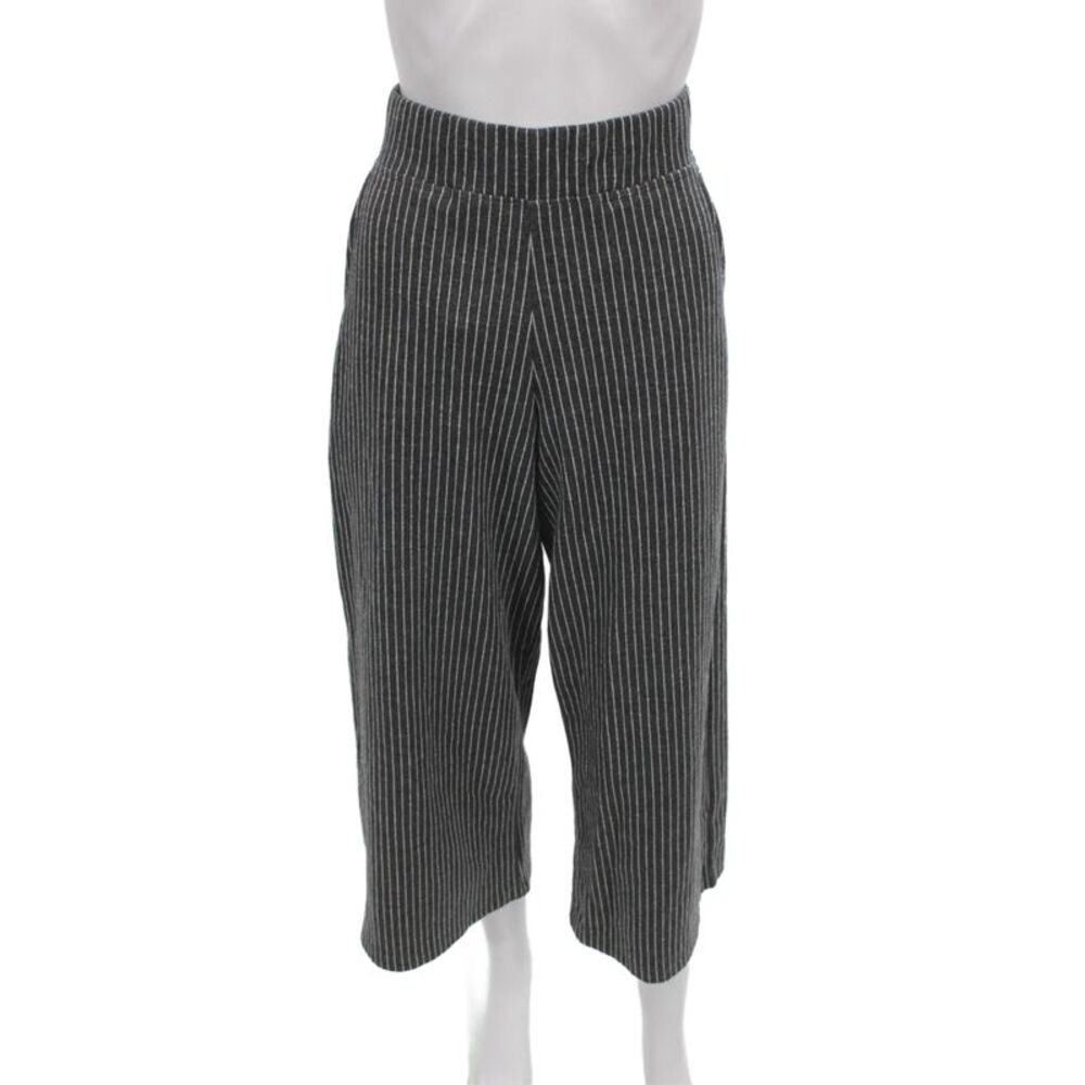 Lisa Bayne Womens Cropped Gray Pants Size XS